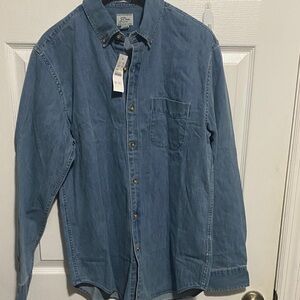 J. Crew Casual Blue Button Down Shirt